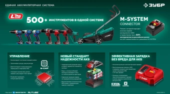 Газонокосилка ручная Зубр ГКЛ-2035-41 - купить недорого с доставкой в интернет-магазине