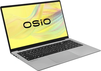 Ноутбук Osio FocusLine F160i-015 Core i5 1235U 16Gb SSD512Gb Intel UHD Graphics 16" IPS FHD (1920x1080) без ОС grey WiFi BT Cam 6000mAh - купить недорого с доставкой в интернет-магазине