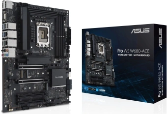 Материнская плата Asus PRO WS W680-ACE Soc-1700 Intel W680 4xDDR5 ATX AC`97 8ch(7.1) 2x2.5Gg RAID+VGA+HDMI+DP - купить недорого с доставкой в интернет-магазине
