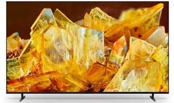 Телевизор LED Sony 75" XR-75X90L Bravia XR темно-серебристый 4K Ultra HD 120Hz DVB-T DVB-T2 USB WiFi Smart TV - купить недорого с доставкой в интернет-магазине