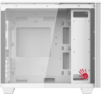 Корпус Bloody BD-CC117F белый без БП mATX 5x120mm 1xUSB2.0 1xUSB3.0 audio bott PSU - купить недорого с доставкой в интернет-магазине