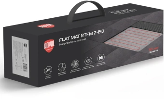 Мат нагревательный Royal Thermo Flat Mat RTFM 2-150-3,5 3.5м2 7м 525Вт красный - купить недорого с доставкой в интернет-магазине