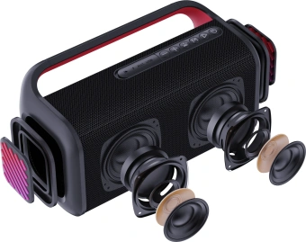 Колонка порт. Digma D-PS1526 черный 40W 2.0 BT 10м 3000mAh - купить недорого с доставкой в интернет-магазине