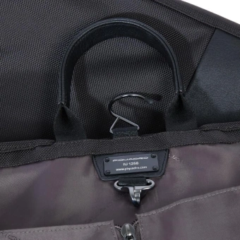 Сумка портплед Piquadro Brief2 PA7047BR2/N черная нейлон/натур.кожа - купить недорого с доставкой в интернет-магазине