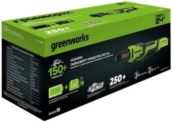 Гайковерт Greenworks GD24RW аккум. патрон:квад.1/2" (3804007CUA) - купить недорого с доставкой в интернет-магазине