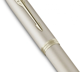 Ручка перьев. Parker IM Monochrome F328 (2172953) Champagne PVD F сталь нержавеющая подар.кор. - купить недорого с доставкой в интернет-магазине