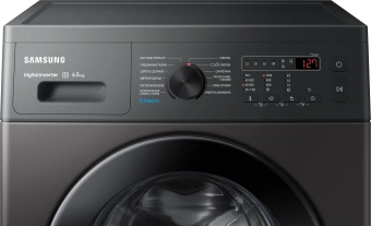 Стиральная машина Samsung WW65AG4S20CXLP класс: A загр.фронтальная макс.:6.5кг темно-серый инвертор - купить недорого с доставкой в интернет-магазине