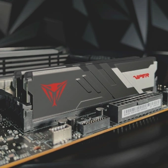Память DDR5 2x32GB 5200MHz Patriot PVV564G520C40K Viper Venom RTL Gaming PC5-41600 CL40 DIMM 288-pin 1.35В с радиатором Ret - купить недорого с доставкой в интернет-магазине