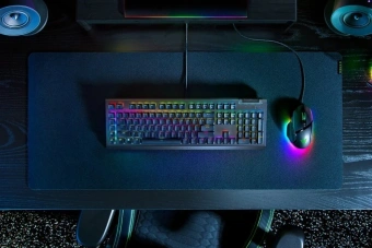 Клавиатура Razer BlackWidow V4 X желтый USB Multimedia for gamer LED (RZ03-04702500-R3R1) - купить недорого с доставкой в интернет-магазине