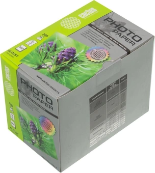 Фотобумага Cactus CS-GA6200500 A6/200г/м2/500л./белый глянцевое для струйной печати - купить недорого с доставкой в интернет-магазине