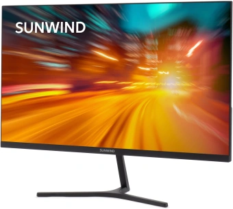 Монитор SunWind 23.8" SM-24FI401 черный IPS LED 1ms 16:9 HDMI матовая 250cd 178гр/178гр 1920x1080 180Hz G-Sync FreeSync DP FHD 2.79кг - купить недорого с доставкой в интернет-магазине