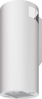 Вытяжка каминная Weissgauff Tubus 700 PB WH белый управление: кнопочное (1 мотор) - купить недорого с доставкой в интернет-магазине