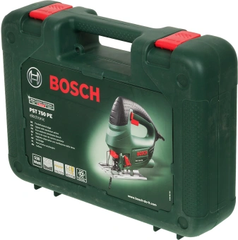 Лобзик Bosch PST 750 PE 530Вт 3000ходов/мин от электросети (кейс в комплекте) - купить недорого с доставкой в интернет-магазине