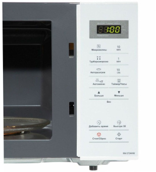 Микроволновая Печь Panasonic NN-ST34HWZPE 25л. 800Вт белый - купить недорого с доставкой в интернет-магазине