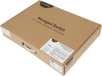 Коммутатор Cudy GS2028PS4-400W (L2) 28x1Гбит/с 4xКомбо(1000BASE-T/SFP) 24PoE 400W управляемый - купить недорого с доставкой в интернет-магазине