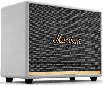 Колонка порт. Marshall Woburn II белый/золотистый 130W 2.1 BT/3.5Jack 10м - купить недорого с доставкой в интернет-магазине