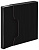 Папка с 100 прозр.вклад. Бюрократ ДеЛюкс DLVBOX100BLCK A4 пластик 0.7мм черный в коробе