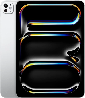 Планшет Apple iPad Pro 2024 A2836 M4 9C RAM8Gb ROM256Gb 11" OLED 2420x1668 iOS серебристый 12Mpix 12Mpix BT WiFi 10hr - купить недорого с доставкой в интернет-магазине