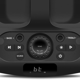 Колонка порт. Sven PS-1000 черный 160W 1.0 BT/3.5Jack 8000mAh (SV-022686) - купить недорого с доставкой в интернет-магазине