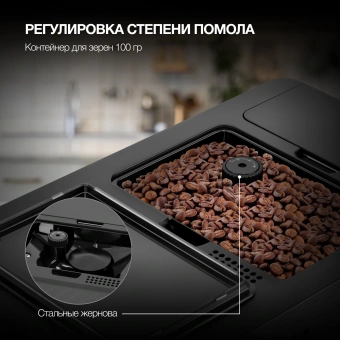 Кофемашина Hyundai HAM-5405 1350Вт черный - купить недорого с доставкой в интернет-магазине