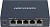Коммутатор Hikvision DS-3E0505HP-E 5x1Гбит/с 3PoE+ 1PoE++ 60W неуправляемый