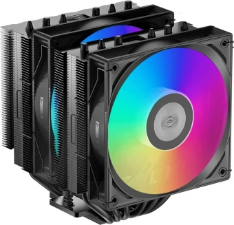 Устройство охлаждения(кулер) PcCooler RT620 ARGB Soc-AM5/AM4/1151/1200/2066/1700 черный 4-pin 34.9dB Al+Cu 265W Ret (RT620-BKAWXX-GL) - купить недорого с доставкой в интернет-магазине