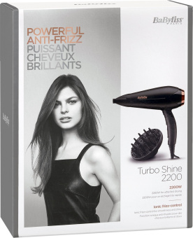 Фен Babyliss D570DE 2200Вт черный/золотистый - купить недорого с доставкой в интернет-магазине