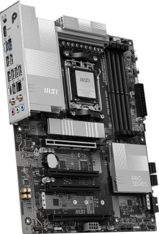 Материнская плата MSI PRO X870-P WIFI SocketAM5 AMD X870 4xDDR5 ATX AC`97 8ch(7.1) 5Gigabit RAID+HDMI - купить недорого с доставкой в интернет-магазине