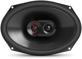 Колонки автомобильные JBL Stage3 9637 375Вт 93дБ 3Ом 15x23см (6x9дюйм) (ком.:2кол.) коаксиальные трехполосные - купить недорого с доставкой в интернет-магазине