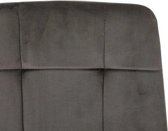 Стул для дома Бюрократ CH-K1 т.серый Holland 18 металл черный на ножках (CH-K1_1/HL18) - купить недорого с доставкой в интернет-магазине