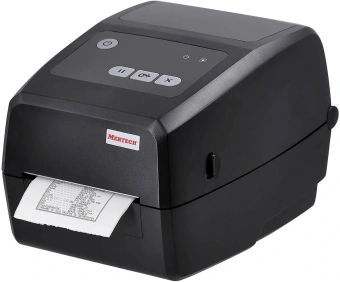 Термопринтер Mertech TLP4H (1026) 300dpi 101мм/с/USB/RS232/Eth для печ.этик. черный - купить недорого с доставкой в интернет-магазине