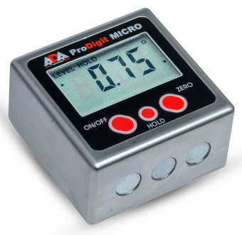 Уровень Ada Pro-Digit Micro электронный магнит. серебристый/черный (А00335) - купить недорого с доставкой в интернет-магазине