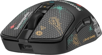 Мышь A4Tech Bloody R72 Ultra Duo черный/рисунок оптическая 20000dpi беспров. USB/USB-C 6but (R72 ULTRA DUO RENEGADEMIDNIGHT) - купить недорого с доставкой в интернет-магазине