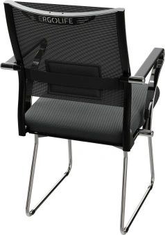 Кресло Метта Sit Air 24/7 M4-281K - Italy (F54) черный сиденье черный сетка/ткань полозья хром - купить недорого с доставкой в интернет-магазине
