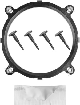 Устройство охлаждения(кулер) Deepcool Gamma Hunter Soc-AM5/AM4/1151/1200 черный 3-pin 21dB Al 95W 252gr Ret (DP-MCAL-HT) - купить недорого с доставкой в интернет-магазине