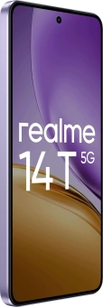 Смартфон Realme RMX5078 14T 5G 128Gb 8Gb фиолетовый моноблок 3G 4G 2Sim 6.67" 1080x2400 Android 15 50Mpix 802.11 a/b/g/n/ac NFC GPS GSM900/1800 GSM1900 Protect - купить недорого с доставкой в интернет-магазине
