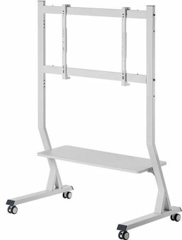 Подставка для телевизора Ultramounts UM306W белый 45"-90" макс.60кг напольный мобильный - купить недорого с доставкой в интернет-магазине