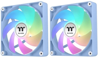 Вентилятор Thermaltake CT120 Sync Hydrangea ARGB голубой 4-pin 25.8dB Ret (CL-F202-PL12BU-A) - купить недорого с доставкой в интернет-магазине