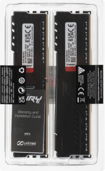 Память DDR4 2x16GB 3200MHz Kingston KF432C16BB1K2/32 Fury Beast RTL Gaming PC4-25600 CL16 DIMM 288-pin 1.35В dual rank с радиатором Ret - купить недорого с доставкой в интернет-магазине