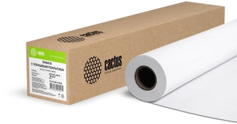 Бумага Cactus CS-PG180-61030 24"(A1) 610мм-30м/180г/м2/белый глянцевое для струйной печати втулка:50.8мм (2") - купить недорого с доставкой в интернет-магазине