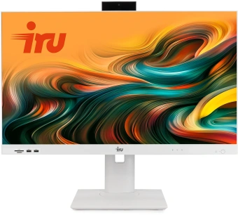 Моноблок IRU Strato 27IW 27" QHD i5 1235U (1.3) 16Gb SSD512Gb UHDG CR Windows 11 Pro GbitEth WiFi BT 65W Cam белый 2560x1440 (RUS) - купить недорого с доставкой в интернет-магазине
