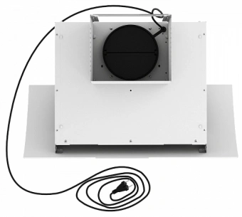 Вытяжка каминная Elikor Wave WH 60 белый управление: сенсорное (1 мотор) - купить недорого с доставкой в интернет-магазине