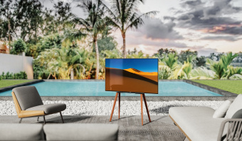 Подставка для телевизора Cactus CS-ST3644BKWN черный/орех 43"-65" макс.40кг напольный - купить недорого с доставкой в интернет-магазине