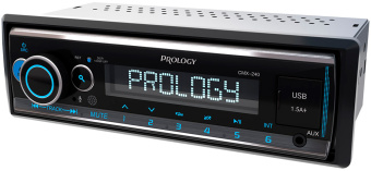 Автомагнитола Prology CMX-240 1DIN 4x55Вт v4.2 AUX 3 ПДУ (PRCMX240) - купить недорого с доставкой в интернет-магазине