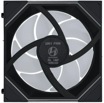 Вентилятор для корпуса Lian-Li Uni Fan SL-INF Wireless 120 ARGB 120х124.5x28 черный 4-pin 29.2дБ (упак.:3шт) (G99.12SLIN1W3B.R0) Ret - купить недорого с доставкой в интернет-магазине