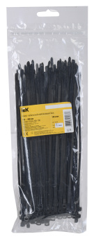 Хомут IEK UHH32-D036-200-100 200x3.6мм (упак:100шт) нейлон черный - купить недорого с доставкой в интернет-магазине