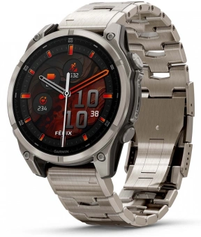Смарт-часы Garmin Fenix fenix 8 47mm 47мм 1.4" AMOLED корп.серый рем.серый разм.брасл.:125-210мм (010-02904-40) - купить недорого с доставкой в интернет-магазине