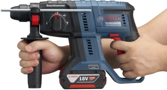 Перфоратор Bosch GBH 180-LI BL Set патрон:SDS-plus уд.:2Дж аккум. (кейс в комплекте) - купить недорого с доставкой в интернет-магазине