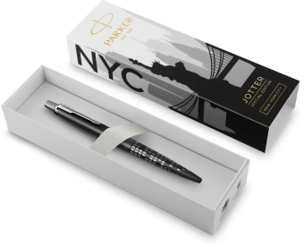 Ручка шариков. Parker Jotter Global Icons SE New York CT K179 (2187554) черн M син. черн. подар.кор. - купить недорого с доставкой в интернет-магазине