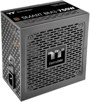 Блок питания Thermaltake ATX 750W Smart BM3 Gen.5 80+ bronze (20+4pin) APFC 120mm fan 12xSATA Cab Manag RTL - купить недорого с доставкой в интернет-магазине